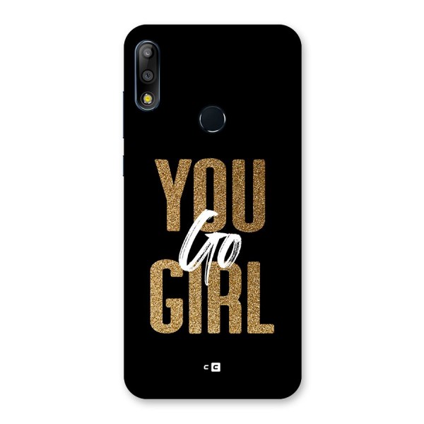 Confident Girl Back Case for Zenfone Max Pro M2