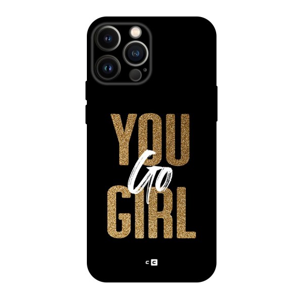 Confident Girl Back Case for iPhone 13 Pro Max