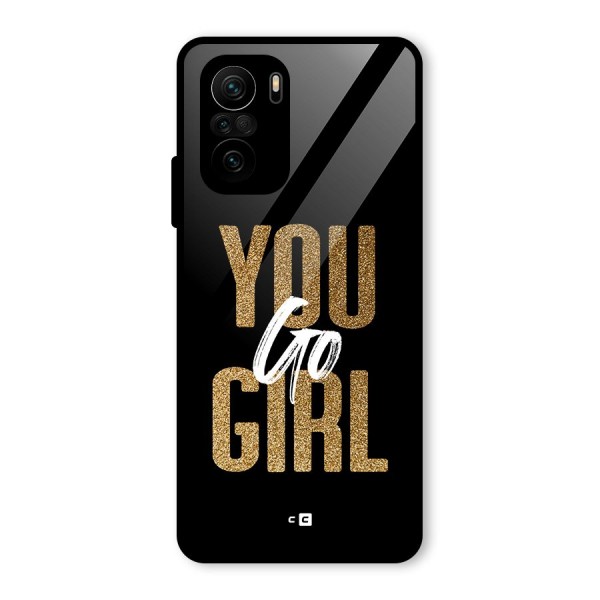 Confident Girl Glass Back Case for Mi 11x