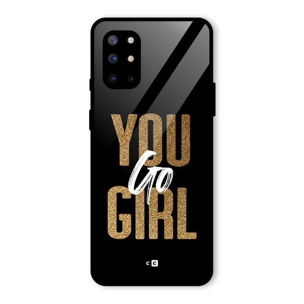 Confident Girl Glass Back Case for OnePlus 8T