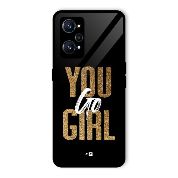 Confident Girl Glass Back Case for Realme GT 2