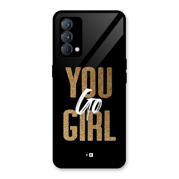 Confident Girl Glass Back Case for Realme GT Master Edition