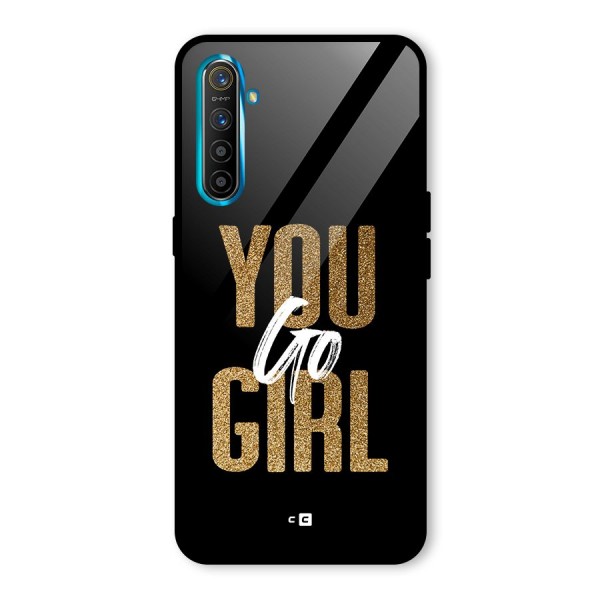 Confident Girl Glass Back Case for Realme X2