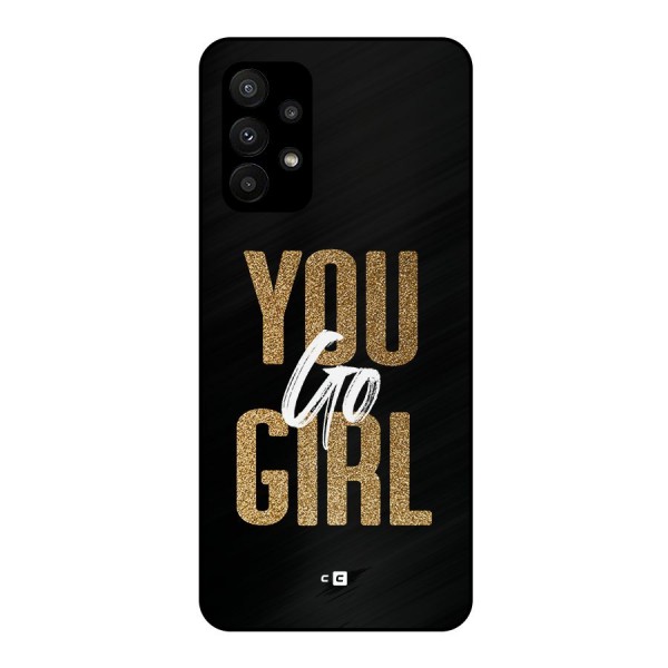 Confident Girl Metal Back Case for Galaxy A23