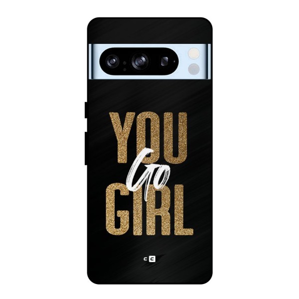 Confident Girl Metal Back Case for Google Pixel 8 Pro