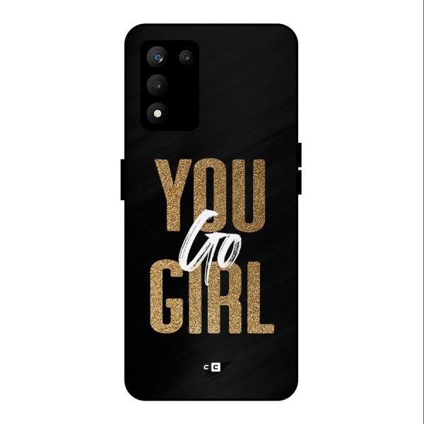 Confident Girl Metal Back Case for realme 9 5G SE