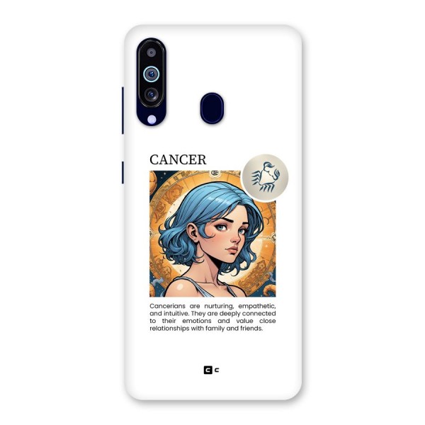 Connected Cancer Back Case for Galaxy A60