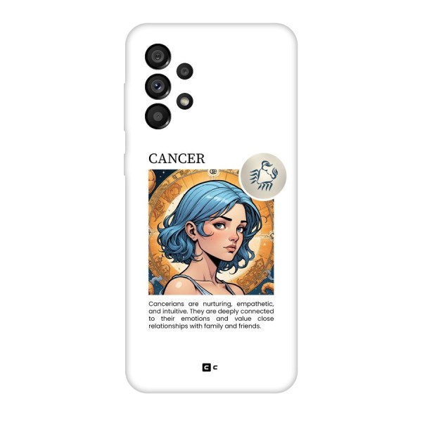 Connected Cancer Back Case for Galaxy A73 5G