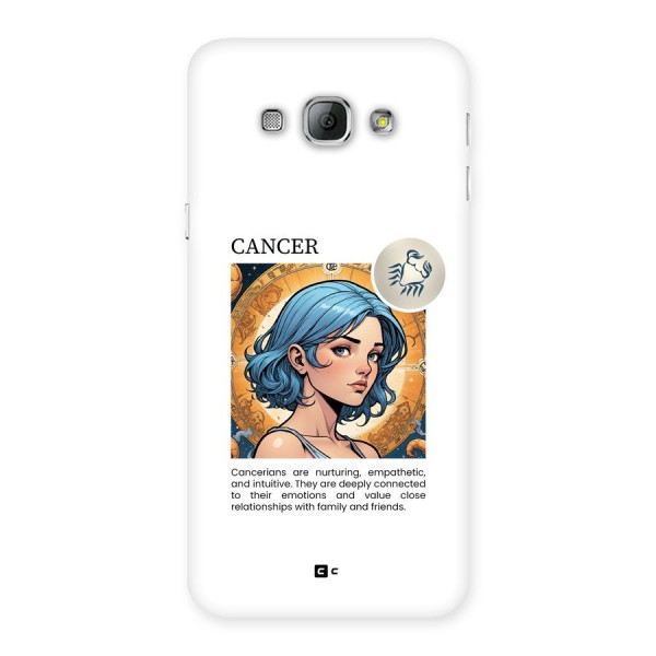 Connected Cancer Back Case for Galaxy A8