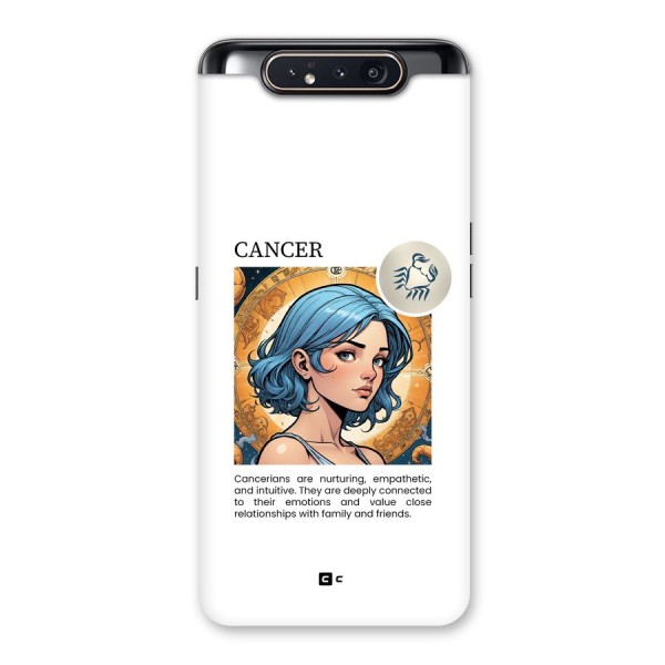 Connected Cancer Back Case for Galaxy A80