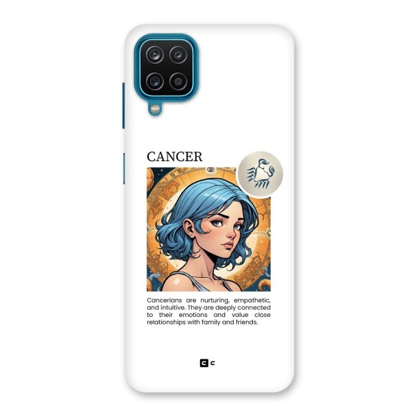 Connected Cancer Back Case for Galaxy F12