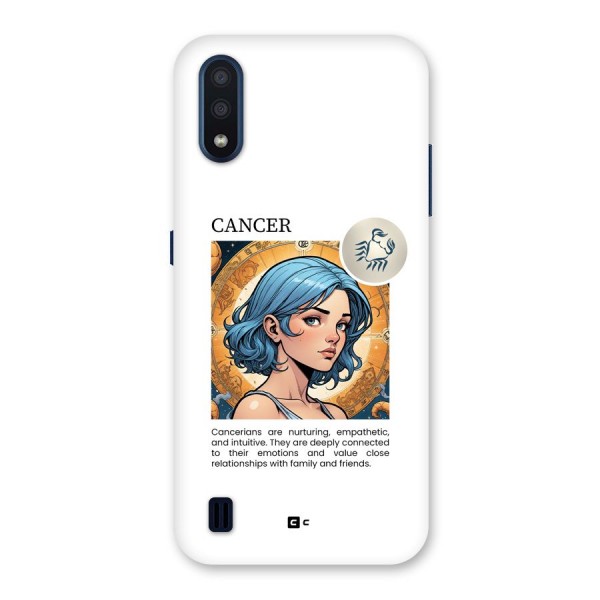 Connected Cancer Back Case for Galaxy M01