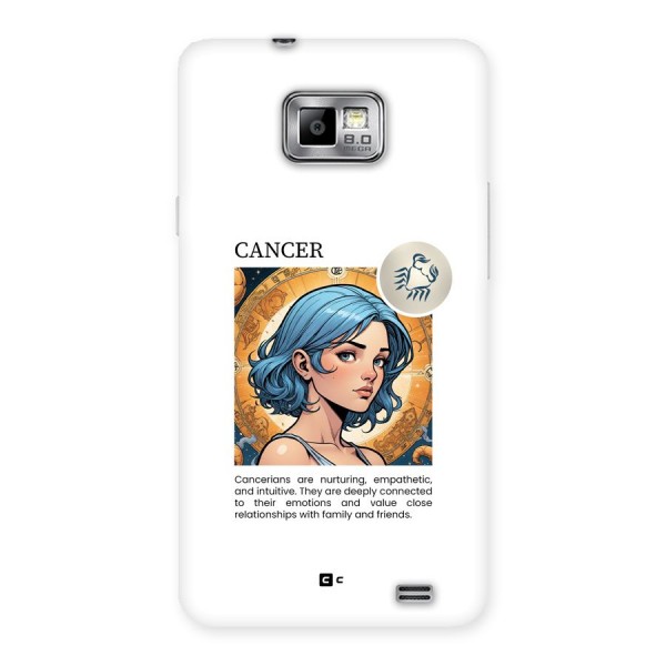 Connected Cancer Back Case for Galaxy S2