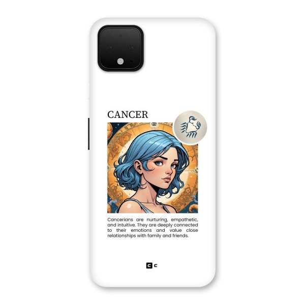 Connected Cancer Back Case for Google Pixel 4 XL