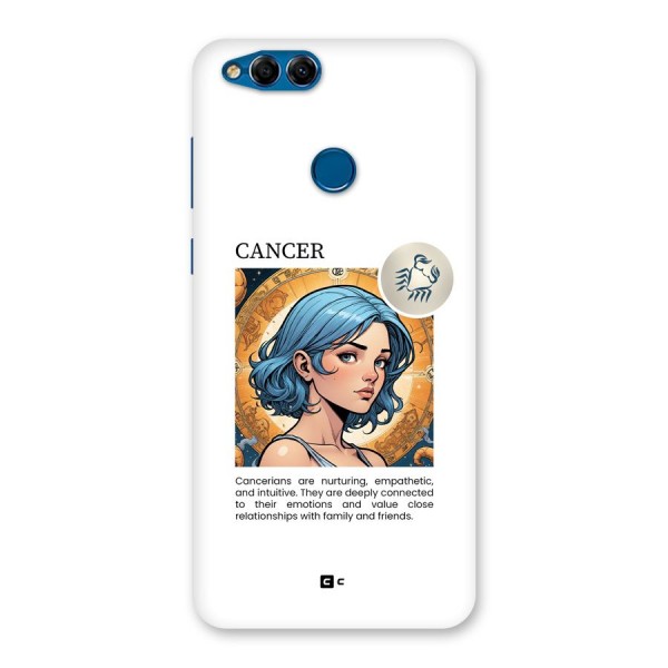 Connected Cancer Back Case for Honor 7X