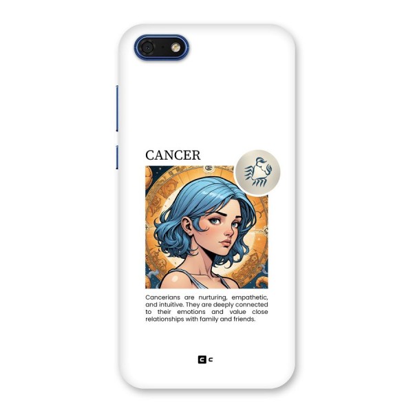 Connected Cancer Back Case for Honor 7s