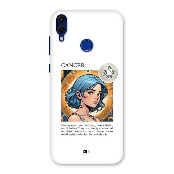 Connected Cancer Back Case for Honor 8C