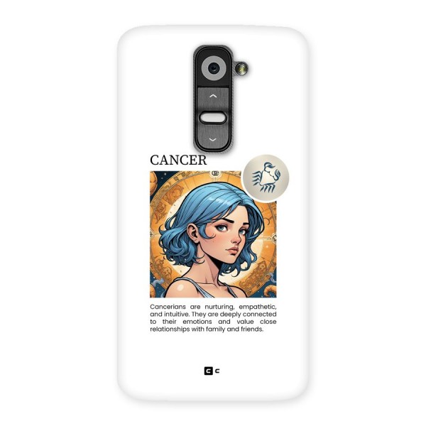 Connected Cancer Back Case for LG G2