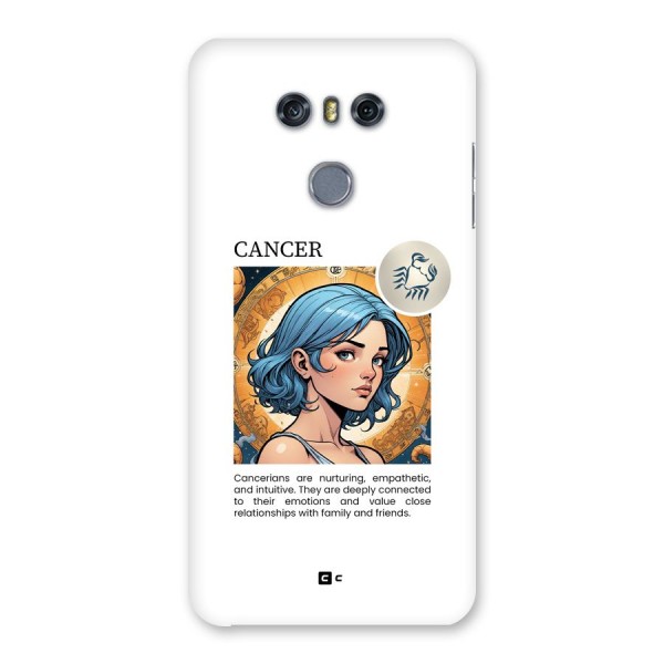 Connected Cancer Back Case for LG G6