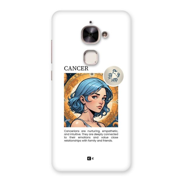Connected Cancer Back Case for Le 2