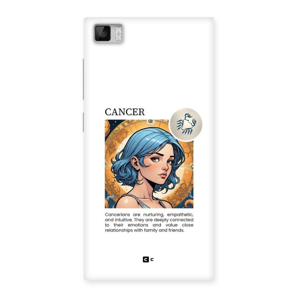 Connected Cancer Back Case for Mi3