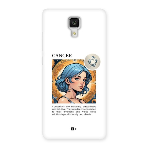 Connected Cancer Back Case for Mi4