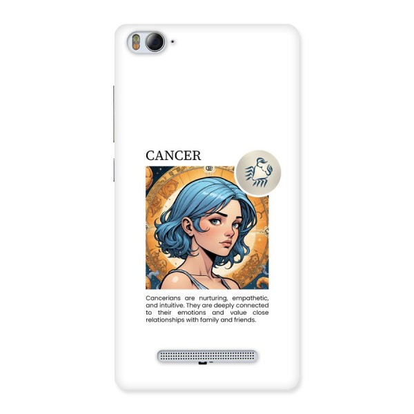 Connected Cancer Back Case for Mi4i