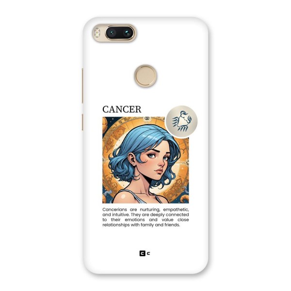 Connected Cancer Back Case for Mi A1