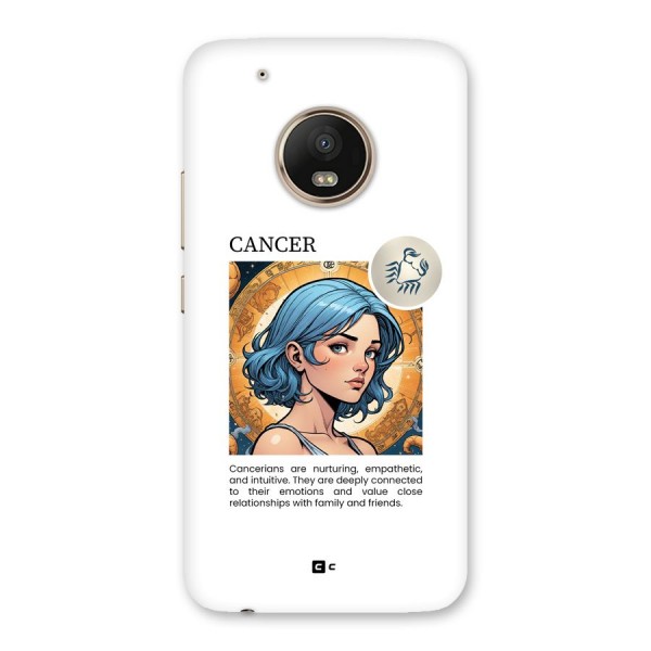 Connected Cancer Back Case for Moto G5 Plus