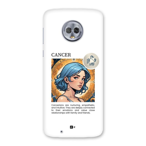 Connected Cancer Back Case for Moto G6