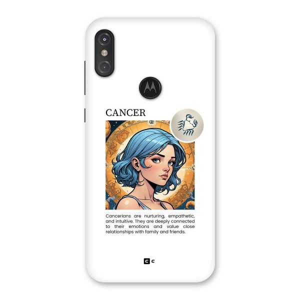 Connected Cancer Back Case for Motorola One Power