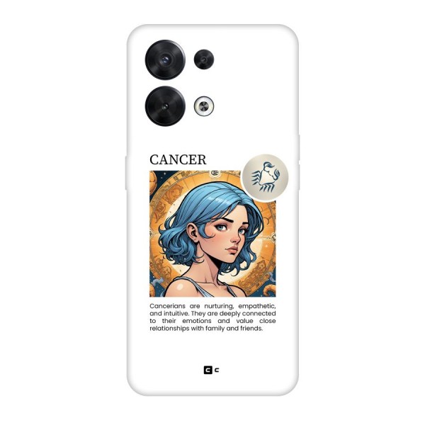 Connected Cancer Back Case for Oppo Reno8 5G