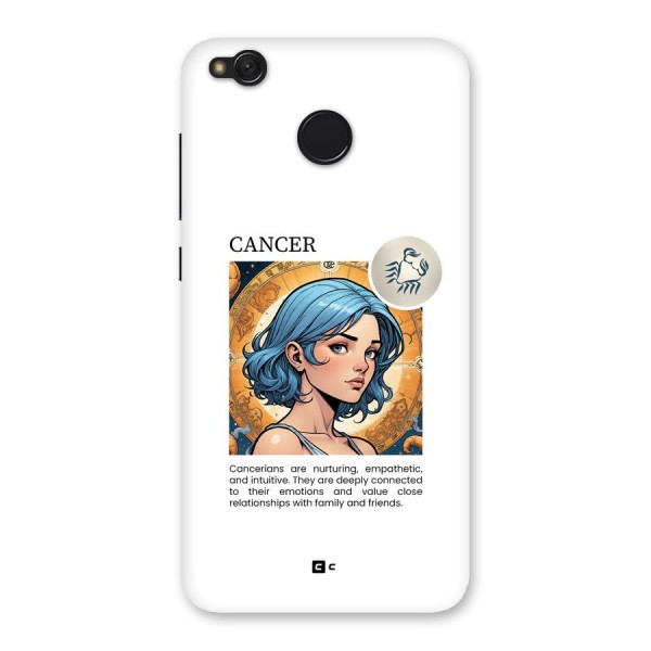 Connected Cancer Back Case for Redmi 4