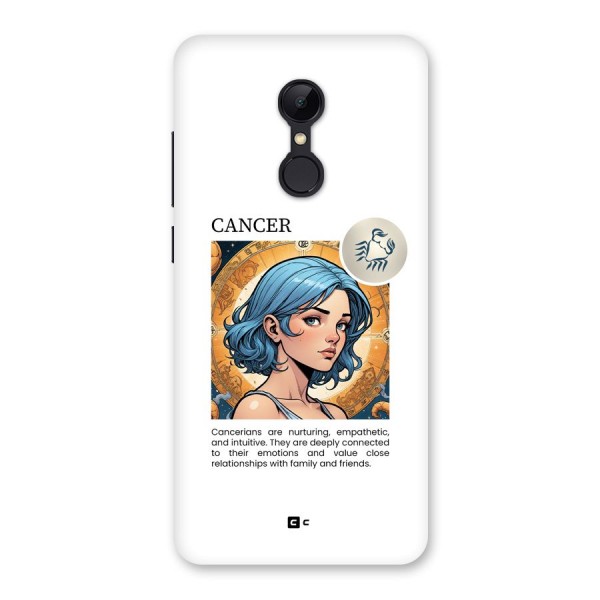 Connected Cancer Back Case for Redmi 5