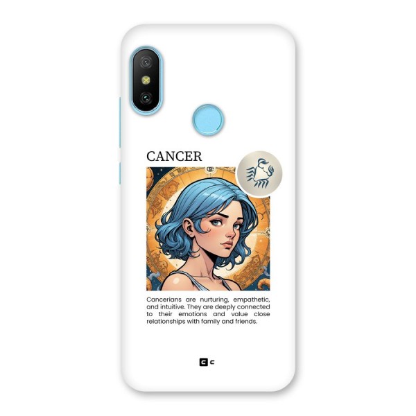 Connected Cancer Back Case for Redmi 6 Pro