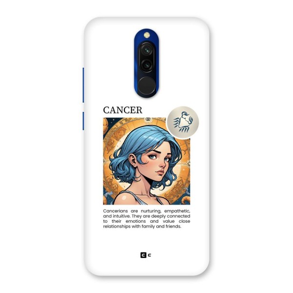 Connected Cancer Back Case for Redmi 8