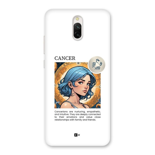 Connected Cancer Back Case for Redmi 8A Dual