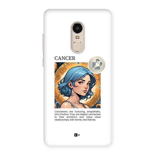 Connected Cancer Back Case for Redmi Note 4