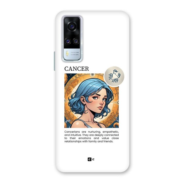 Connected Cancer Back Case for Vivo Y51