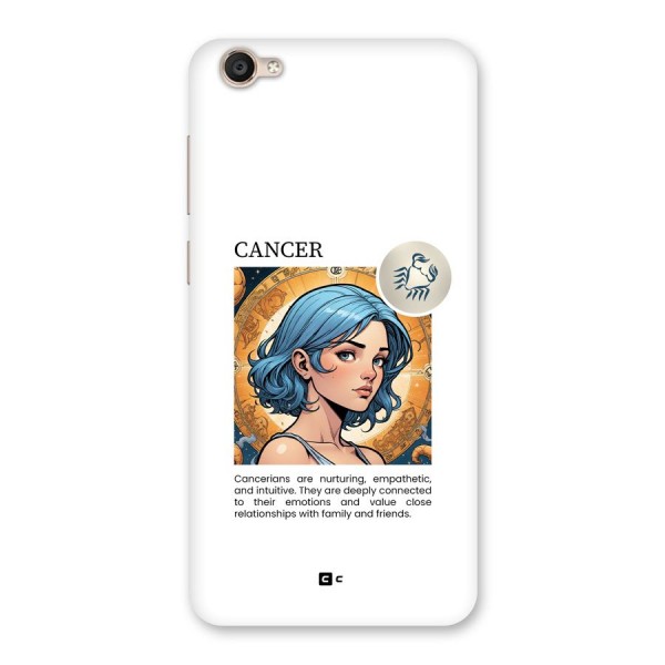 Connected Cancer Back Case for Vivo Y55s