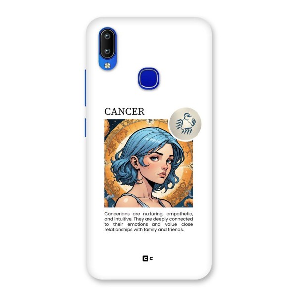 Connected Cancer Back Case for Vivo Y91