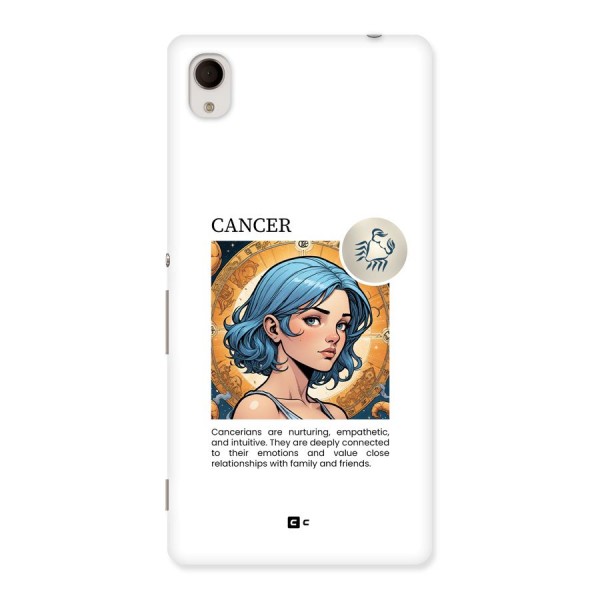 Connected Cancer Back Case for Xperia M4