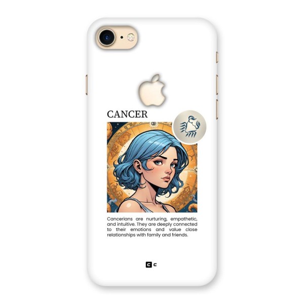 Connected Cancer Back Case for iPhone 7 Apple Cut