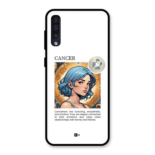 Connected Cancer Glass Back Case for Galaxy A50s