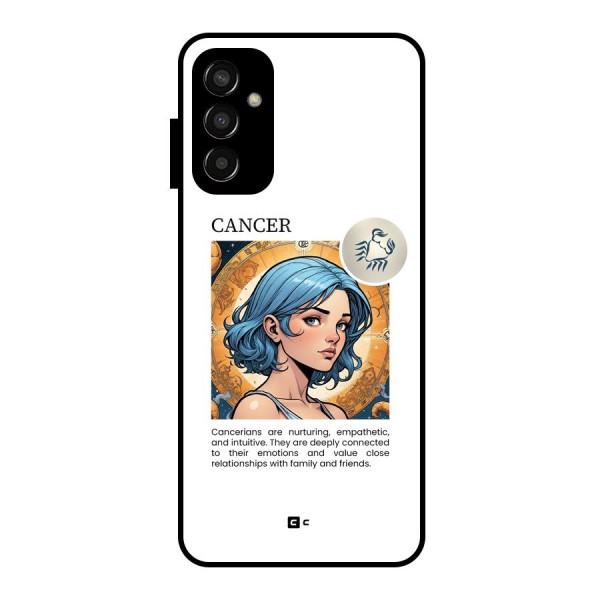 Connected Cancer Glass Back Case for Galaxy F13