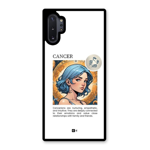 Connected Cancer Glass Back Case for Galaxy Note 10 Plus