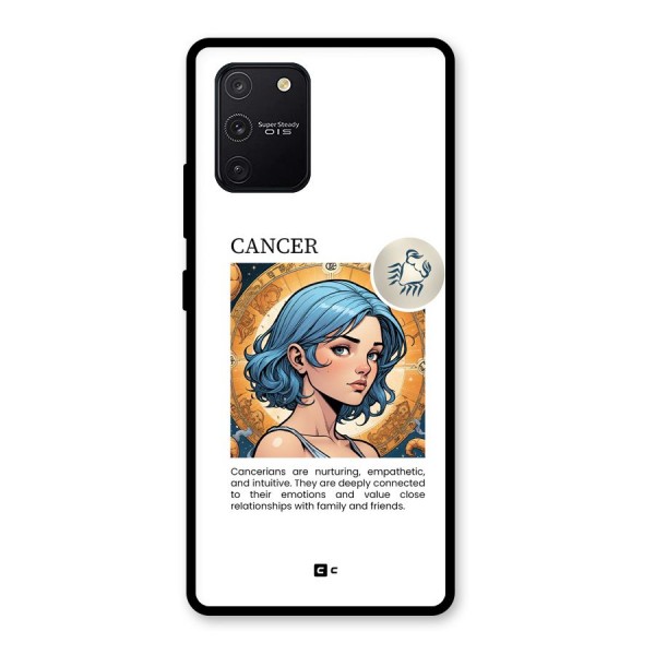 Connected Cancer Glass Back Case for Galaxy S10 Lite