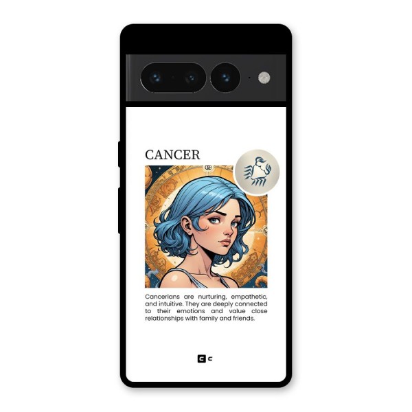 Connected Cancer Glass Back Case for Google Pixel 7 Pro