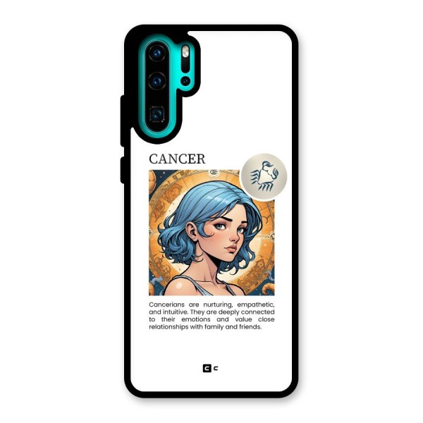 Connected Cancer Glass Back Case for Huawei P30 Pro