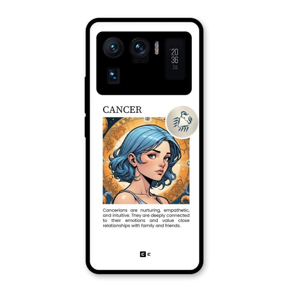 Connected Cancer Glass Back Case for Mi 11 Ultra